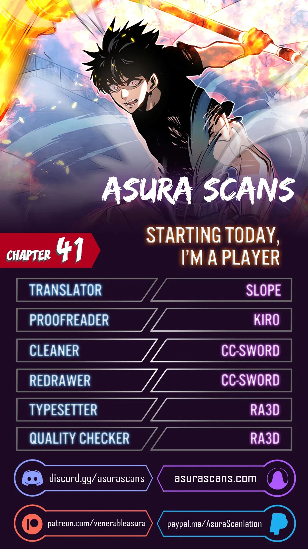 Starting Today, I’m a Player Chapter 41 – Page 1