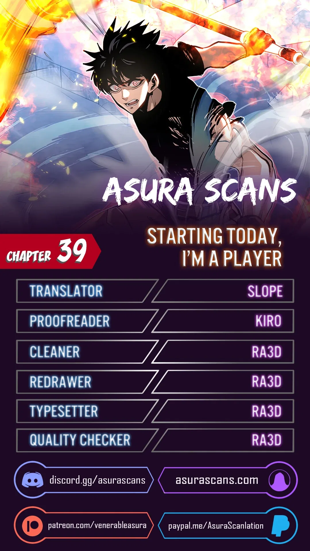 Starting Today, I’m a Player Chapter 39 – Page 1