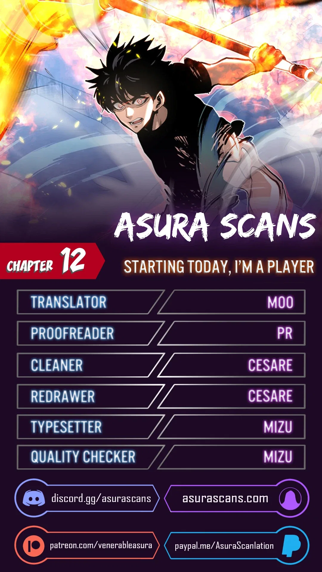 Starting Today, I’m a Player Chapter 12 – Page 1