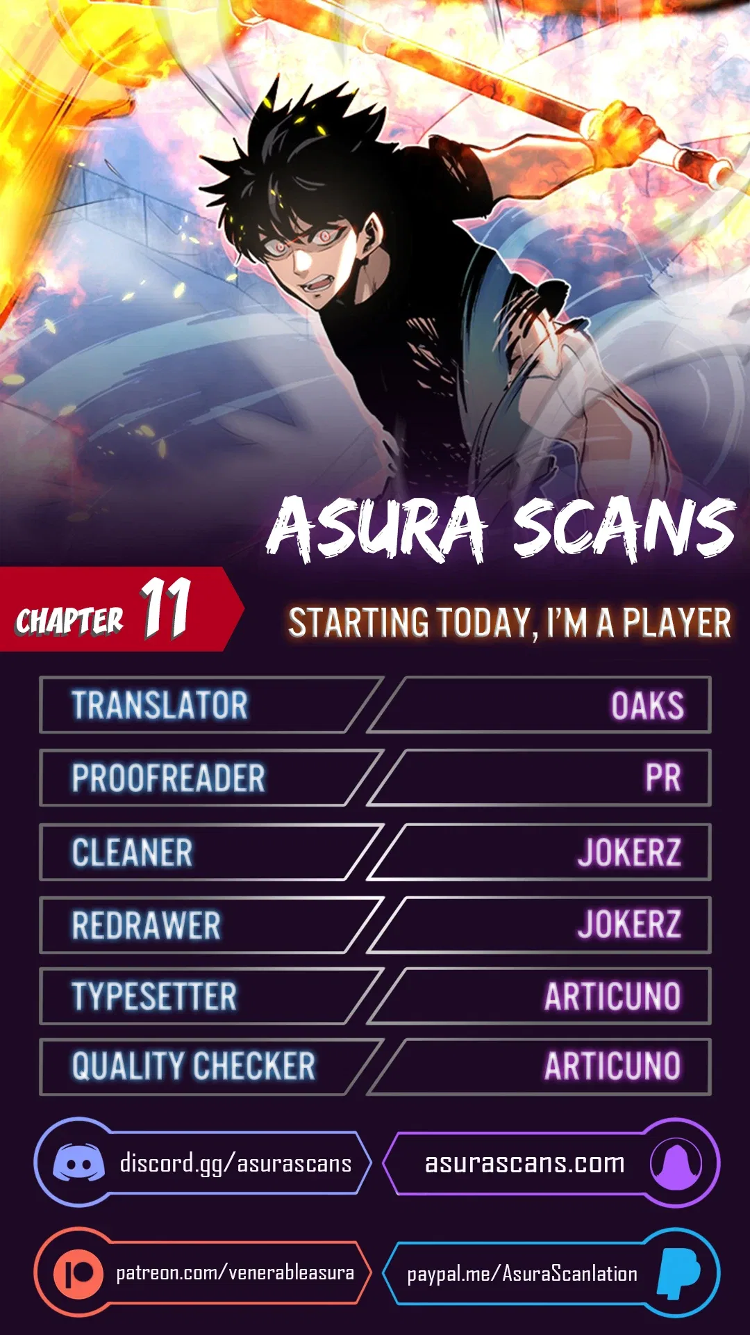 Starting Today, I’m a Player Chapter 11 – Page 1