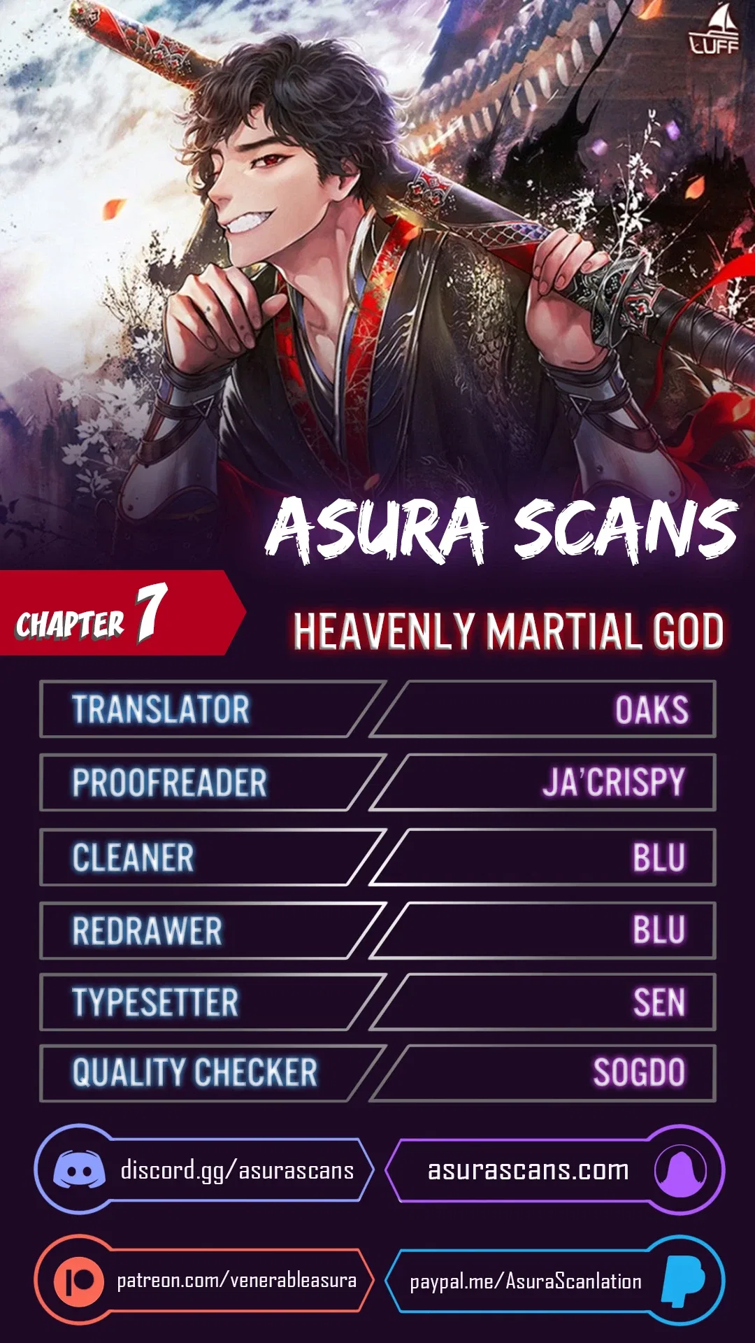 Heavenly Martial God Chapter 7 – Page 1