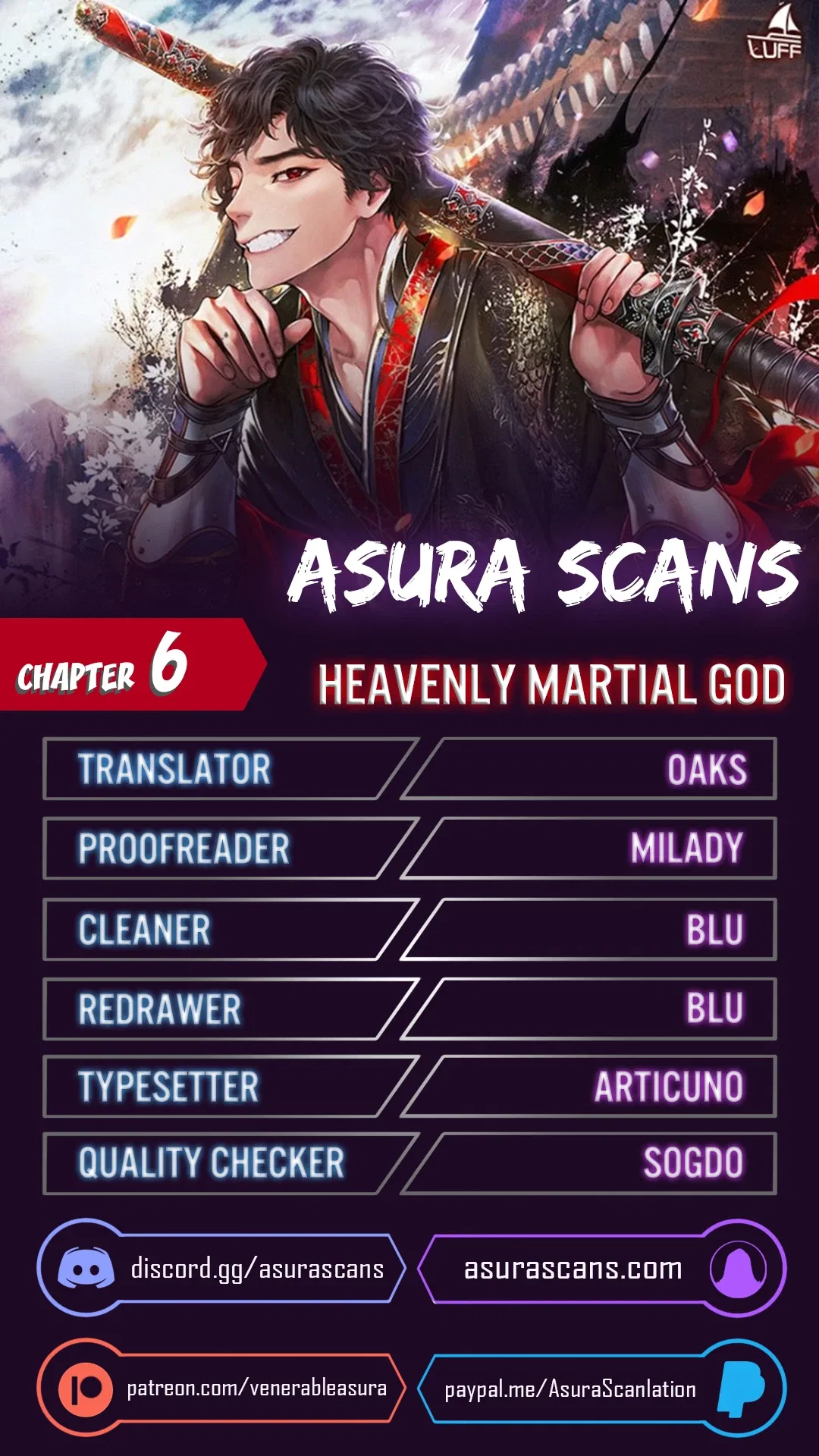 Heavenly Martial God Chapter 6 – Page 1