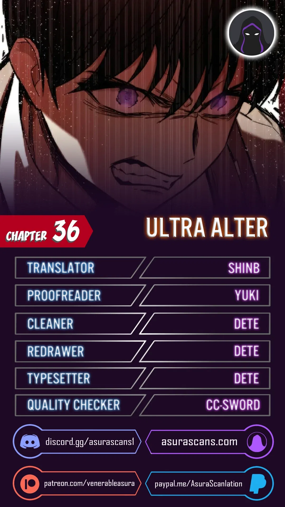 Ultra Alter Chapter 36 – Page 1