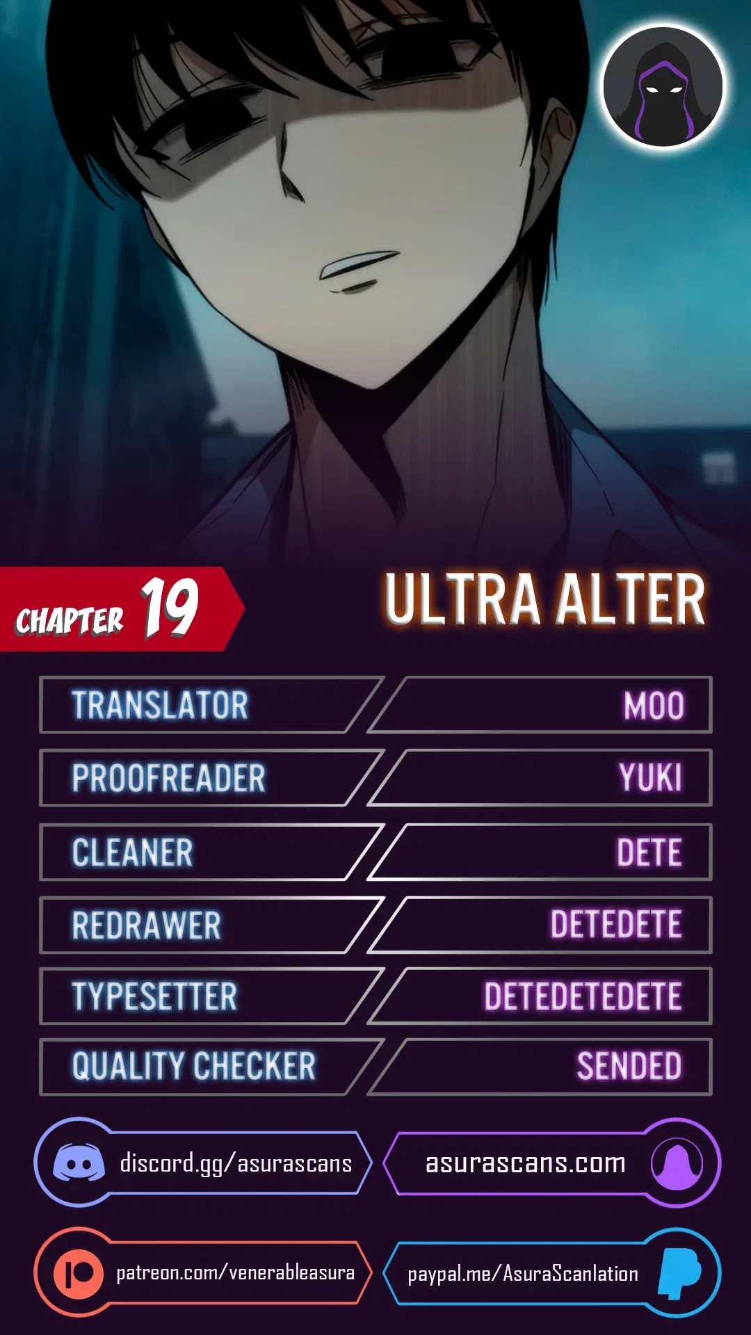 Ultra Alter Chapter 19 – Page 1