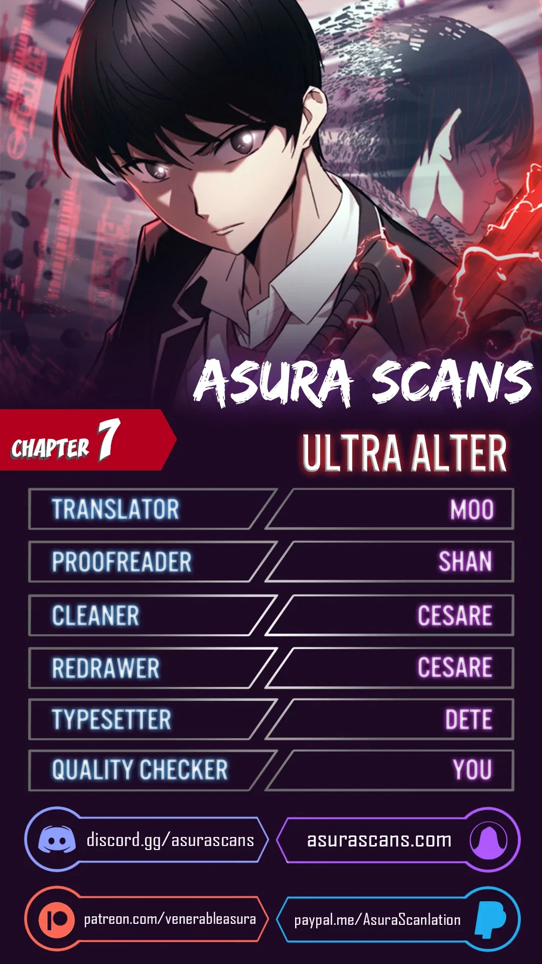 Ultra Alter Chapter 7 – Page 1