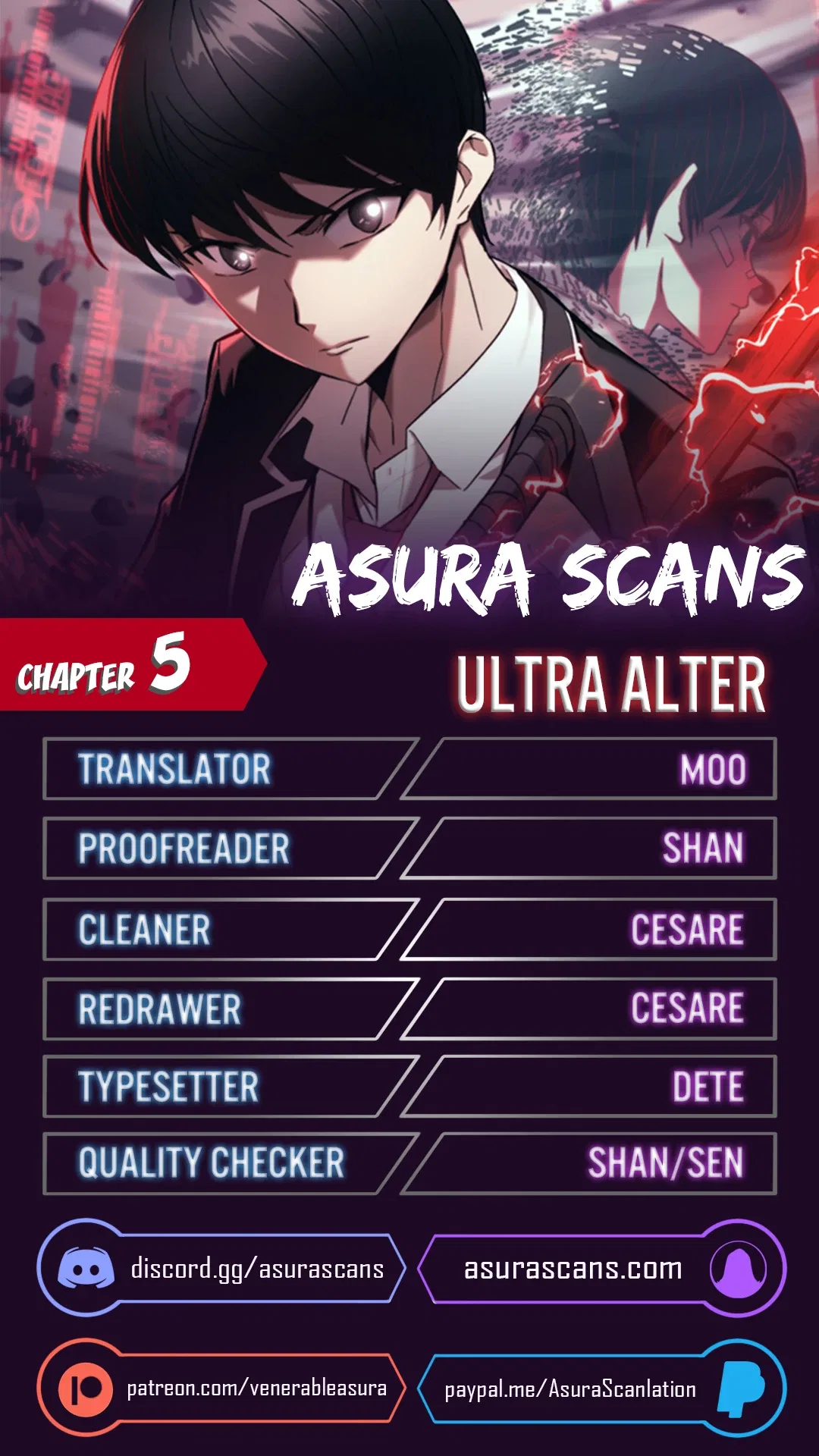 Ultra Alter Chapter 5 – Page 1