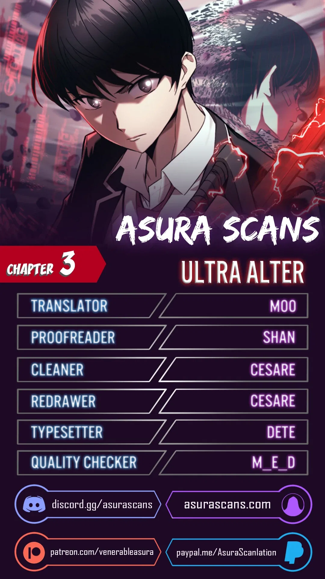 Ultra Alter Chapter 3 – Page 1