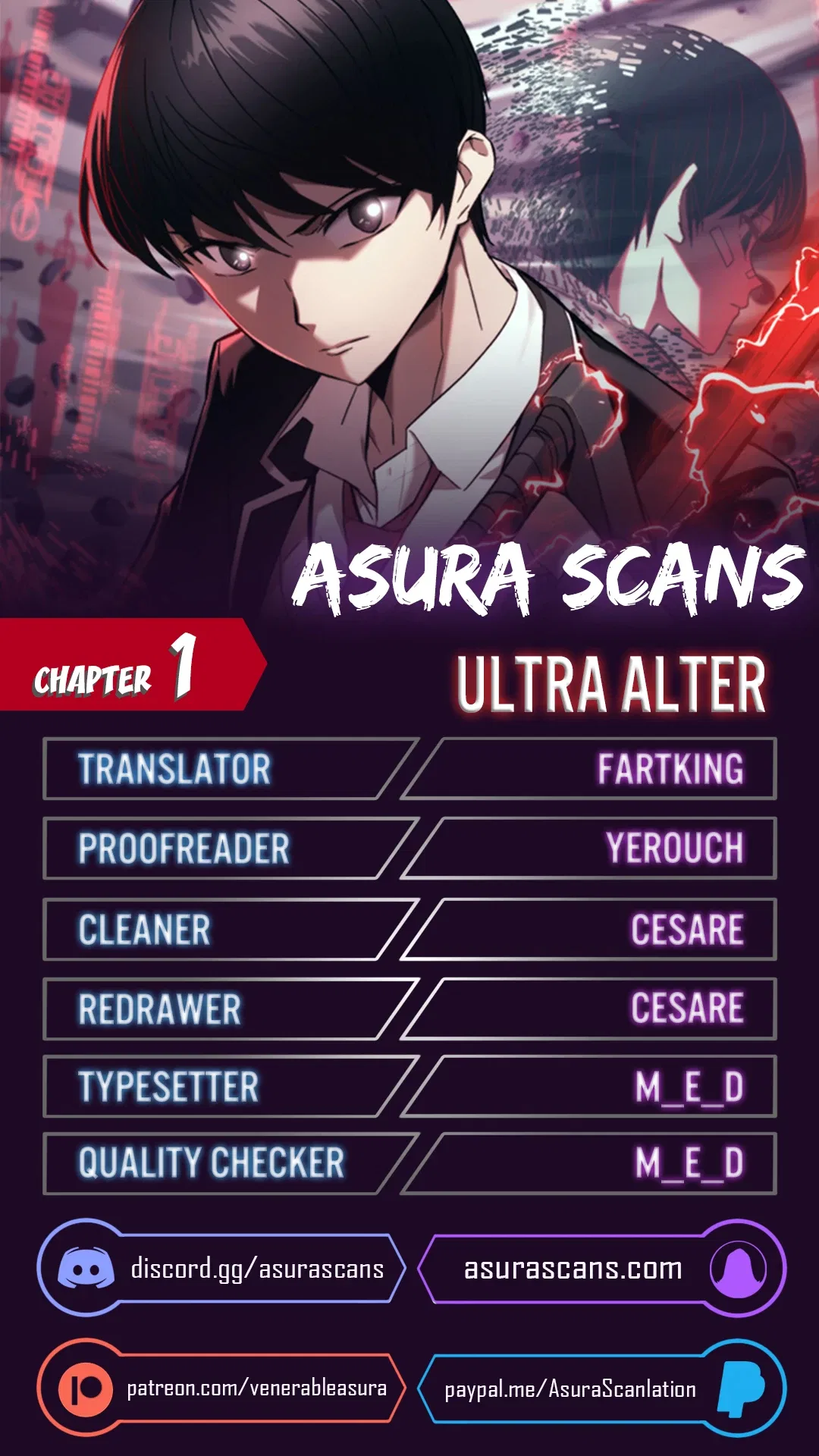 Ultra Alter Chapter 1 – Page 1