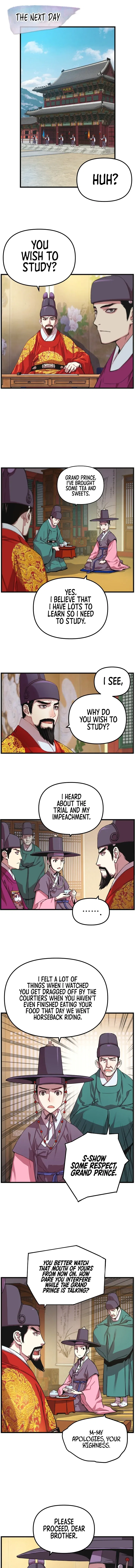 I Shall Live As a Prince Chapter 9 – Page 8