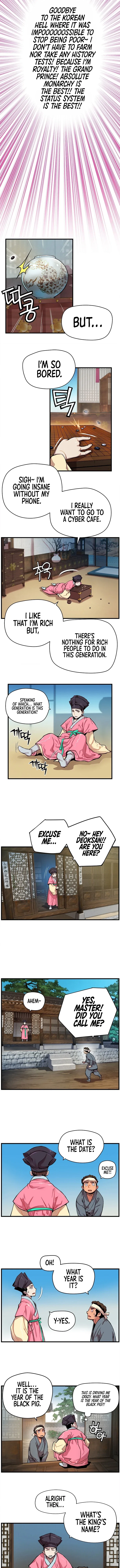 I Shall Live As a Prince Chapter 1 – Page 7