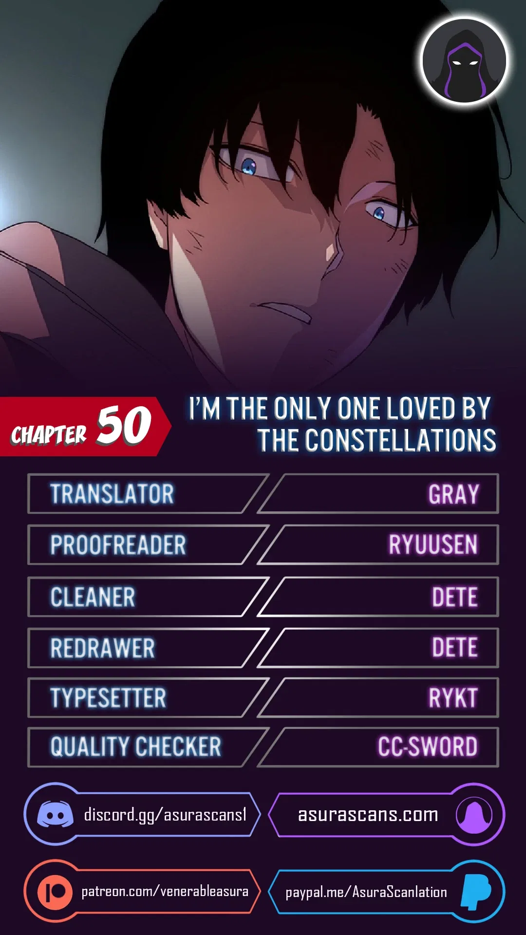 I'm the Only One Loved by the Constellations! Chapter 50 – Page 1