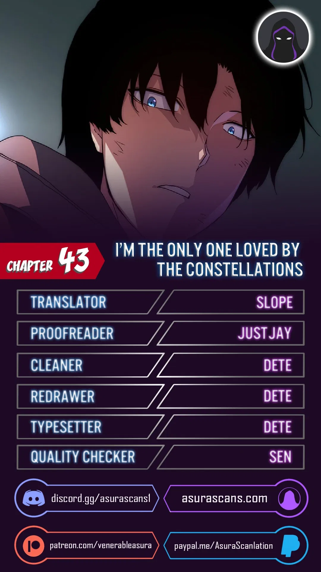 I'm the Only One Loved by the Constellations! Chapter 43 – Page 1