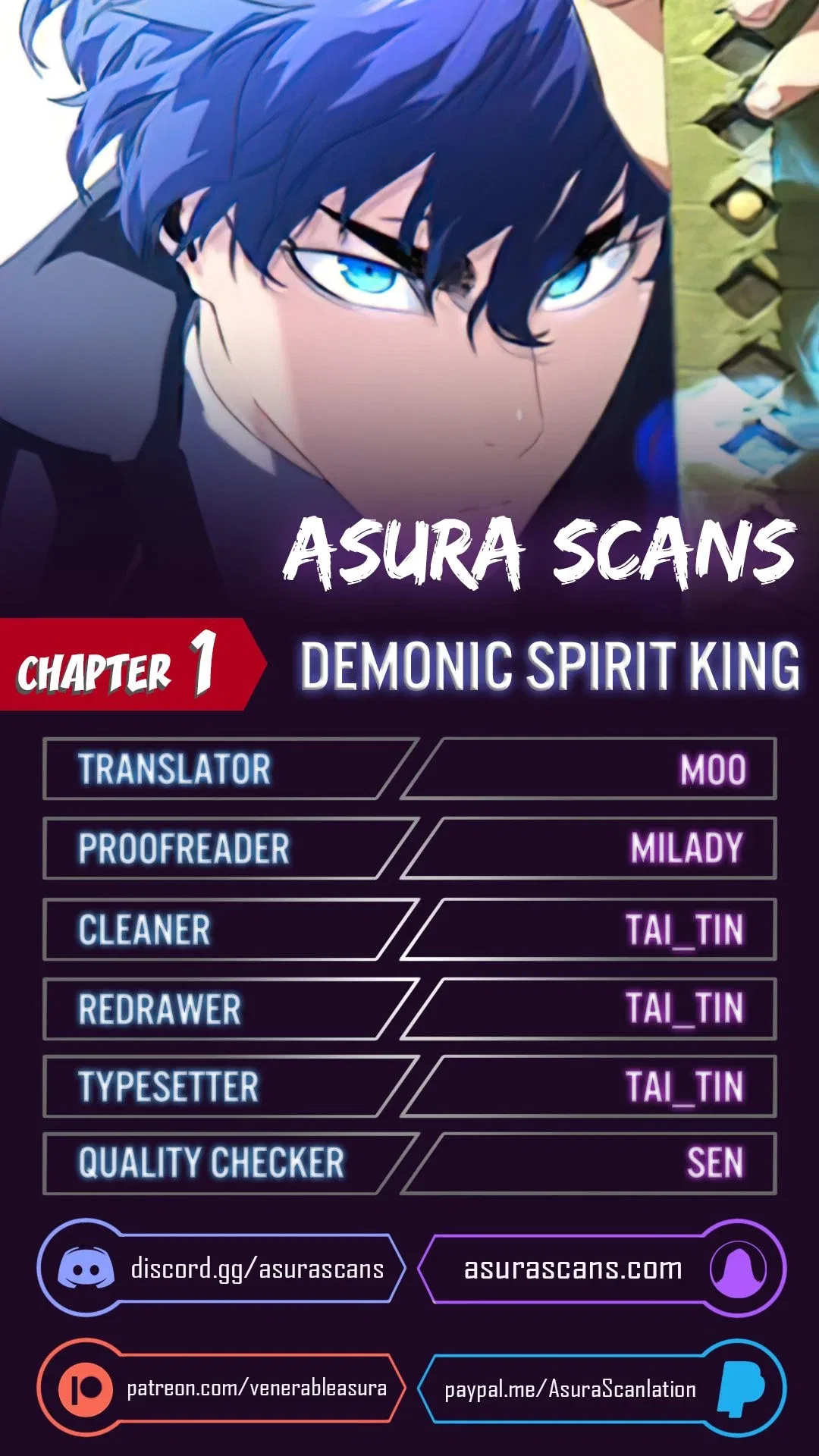 Demonic Spirit King Chapter 1 – Page 1