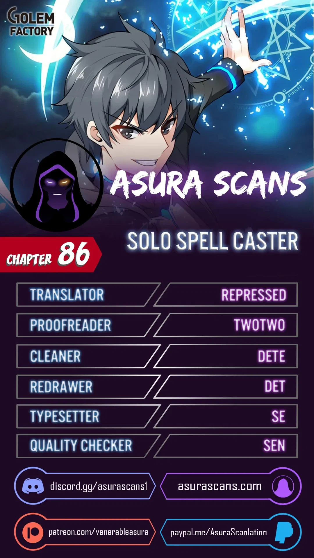 Solo Spell Caster Chapter 86 – Page 1
