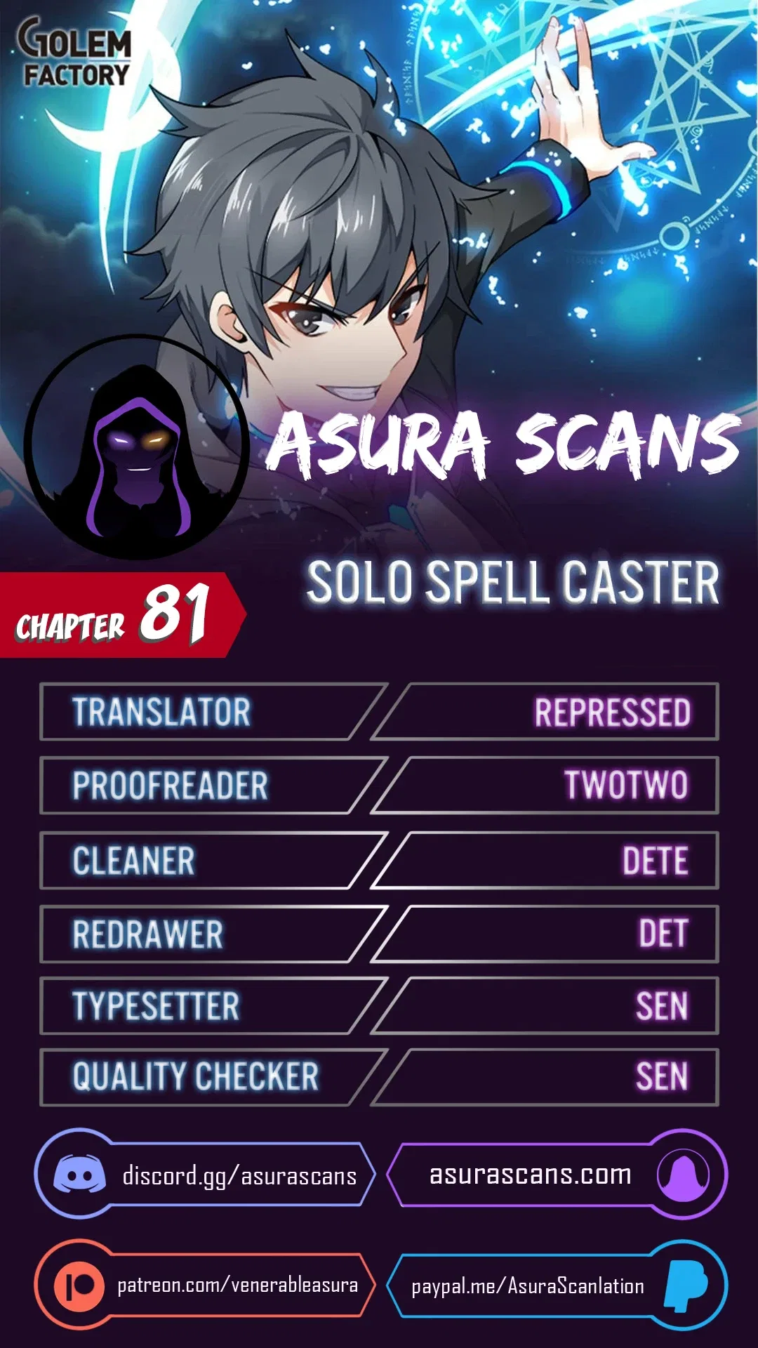 Solo Spell Caster Chapter 81 – Page 1