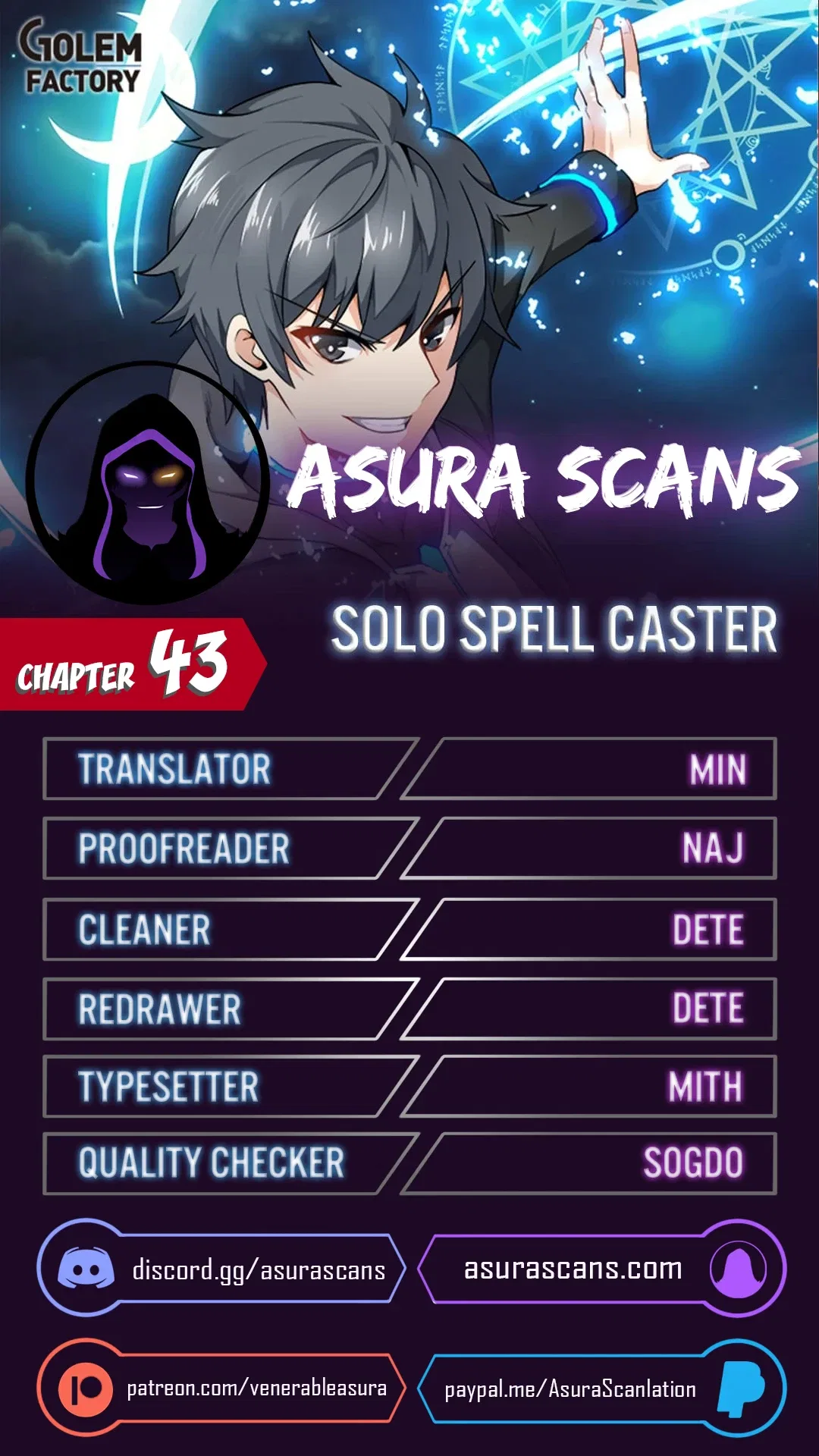 Solo Spell Caster Chapter 43 – Page 1