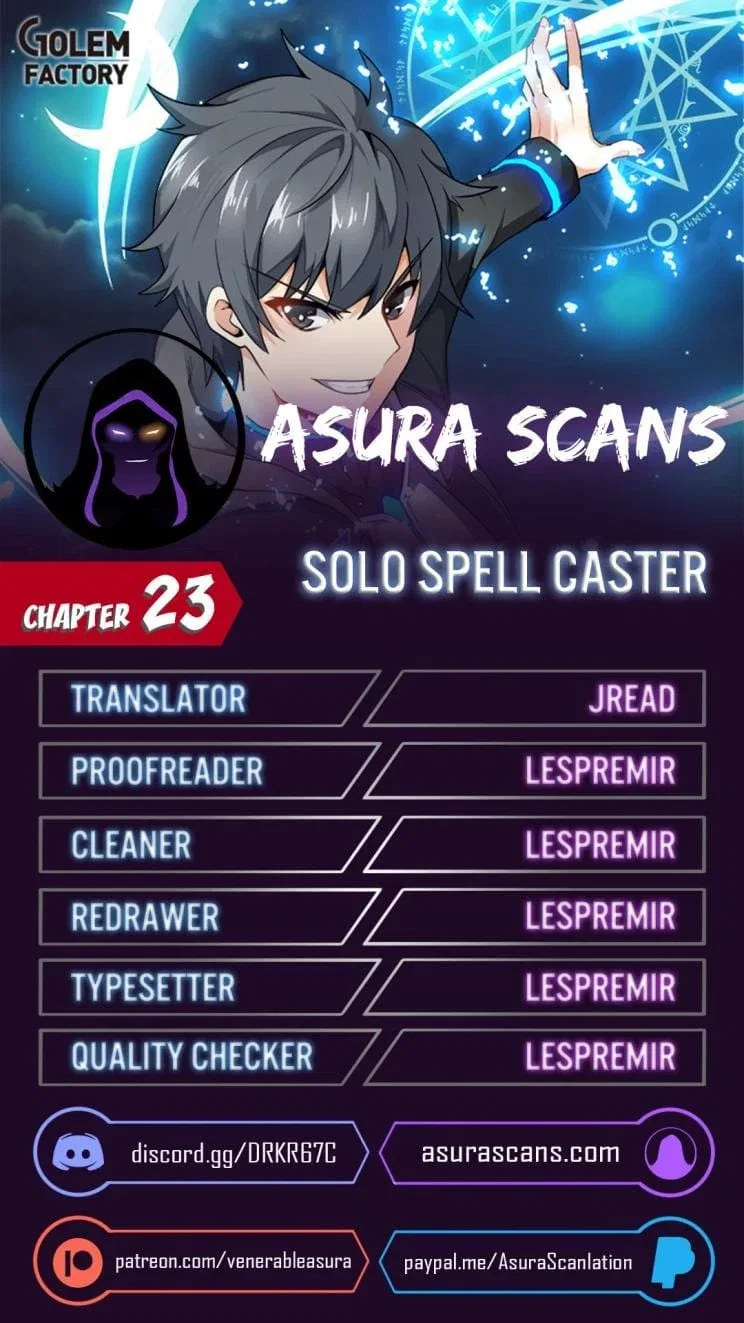Solo Spell Caster Chapter 23 – Page 1