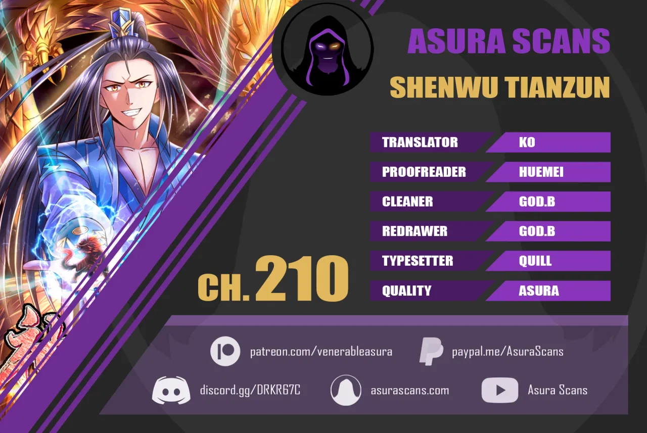 Shenwu Tianzun Chapter 210 – Page 1
