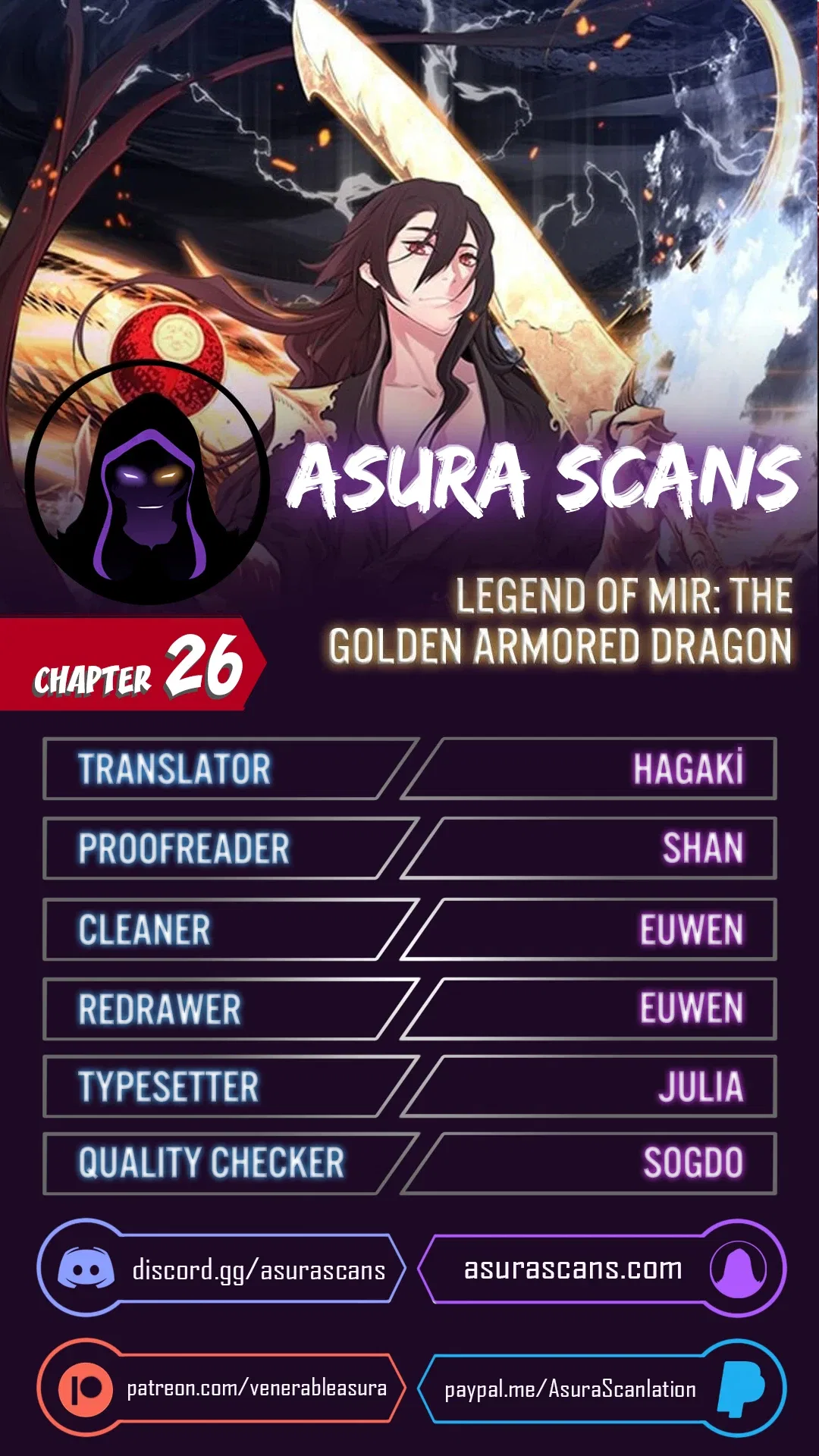Legend of Mir: The Golden Armored Dragon Chapter 26 – Page 1