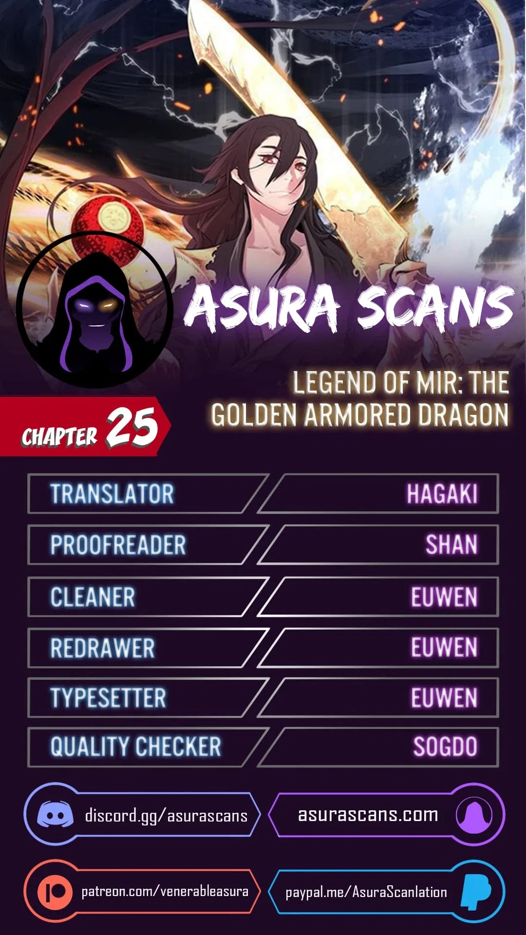 Legend of Mir: The Golden Armored Dragon Chapter 25 – Page 1