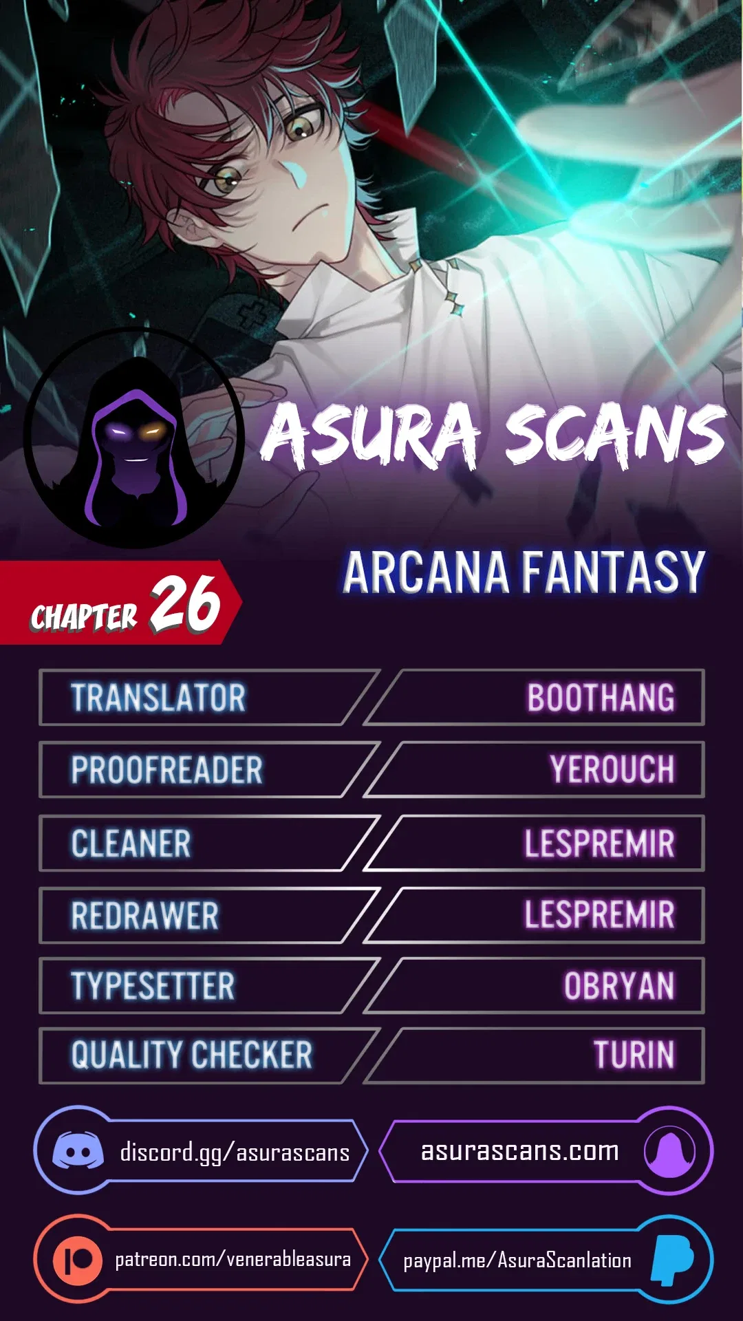 Arcana Fantasy Chapter 26 – Page 1