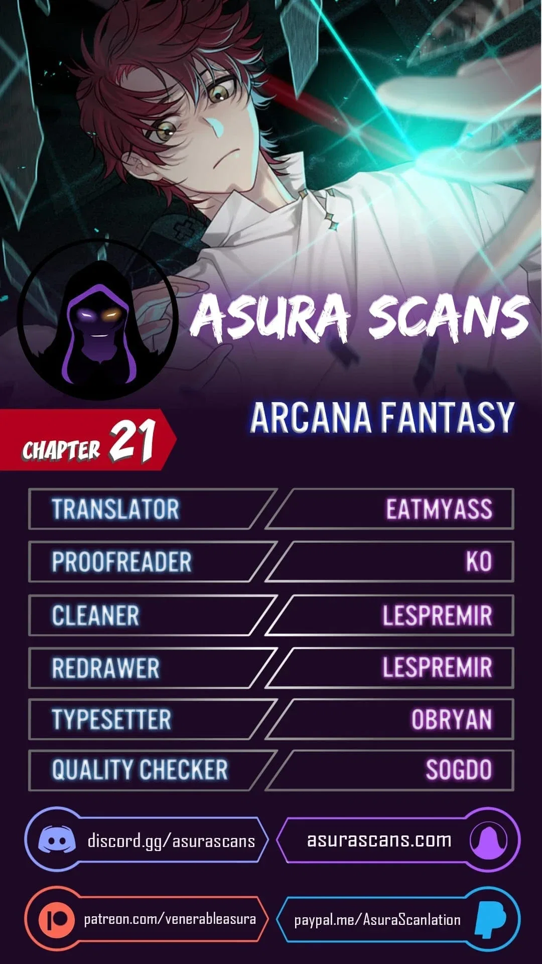 Arcana Fantasy Chapter 21 – Page 1