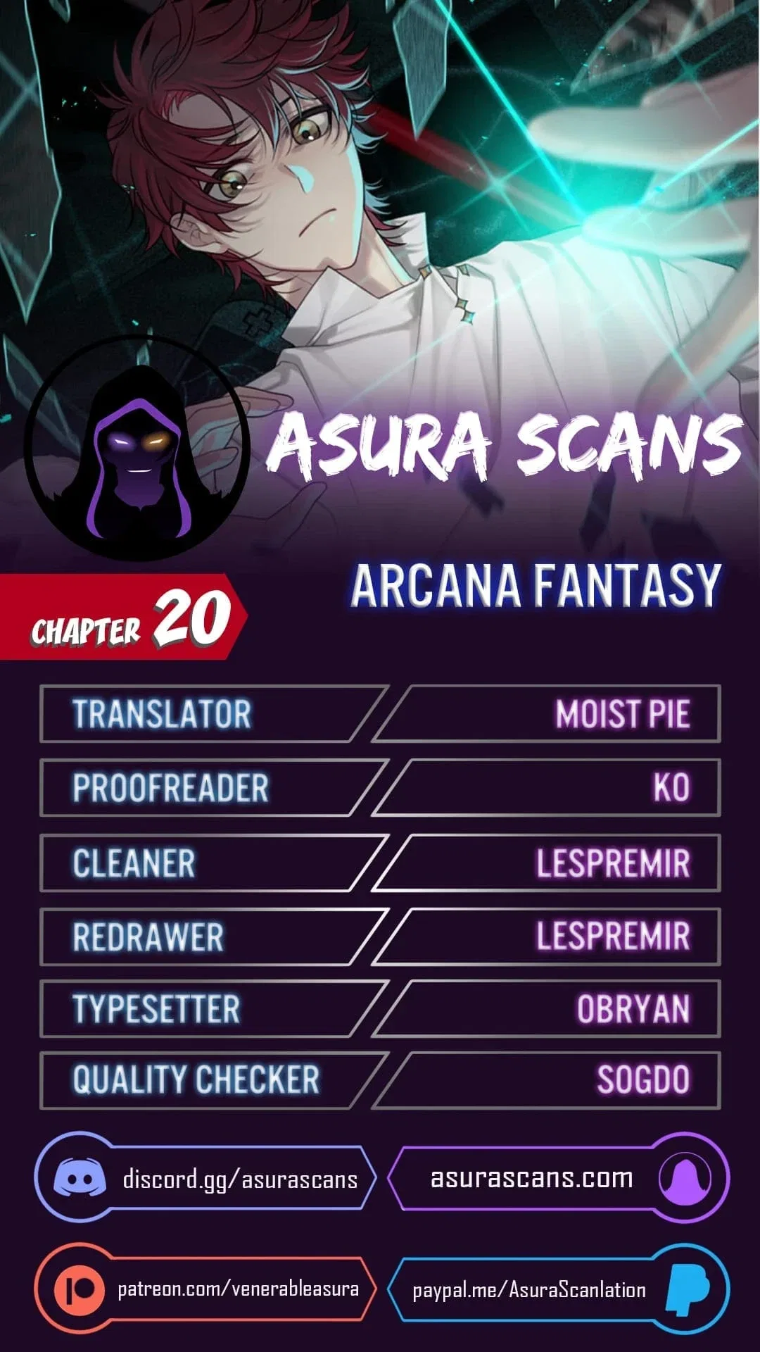 Arcana Fantasy Chapter 20 – Page 1