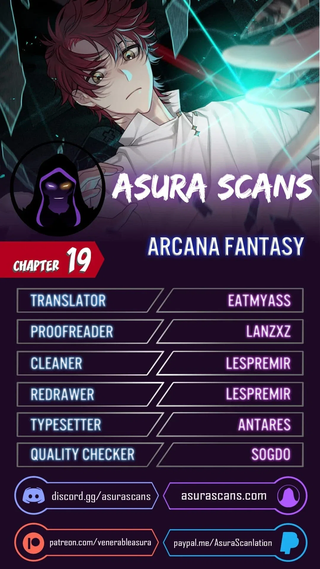 Arcana Fantasy Chapter 19 – Page 1