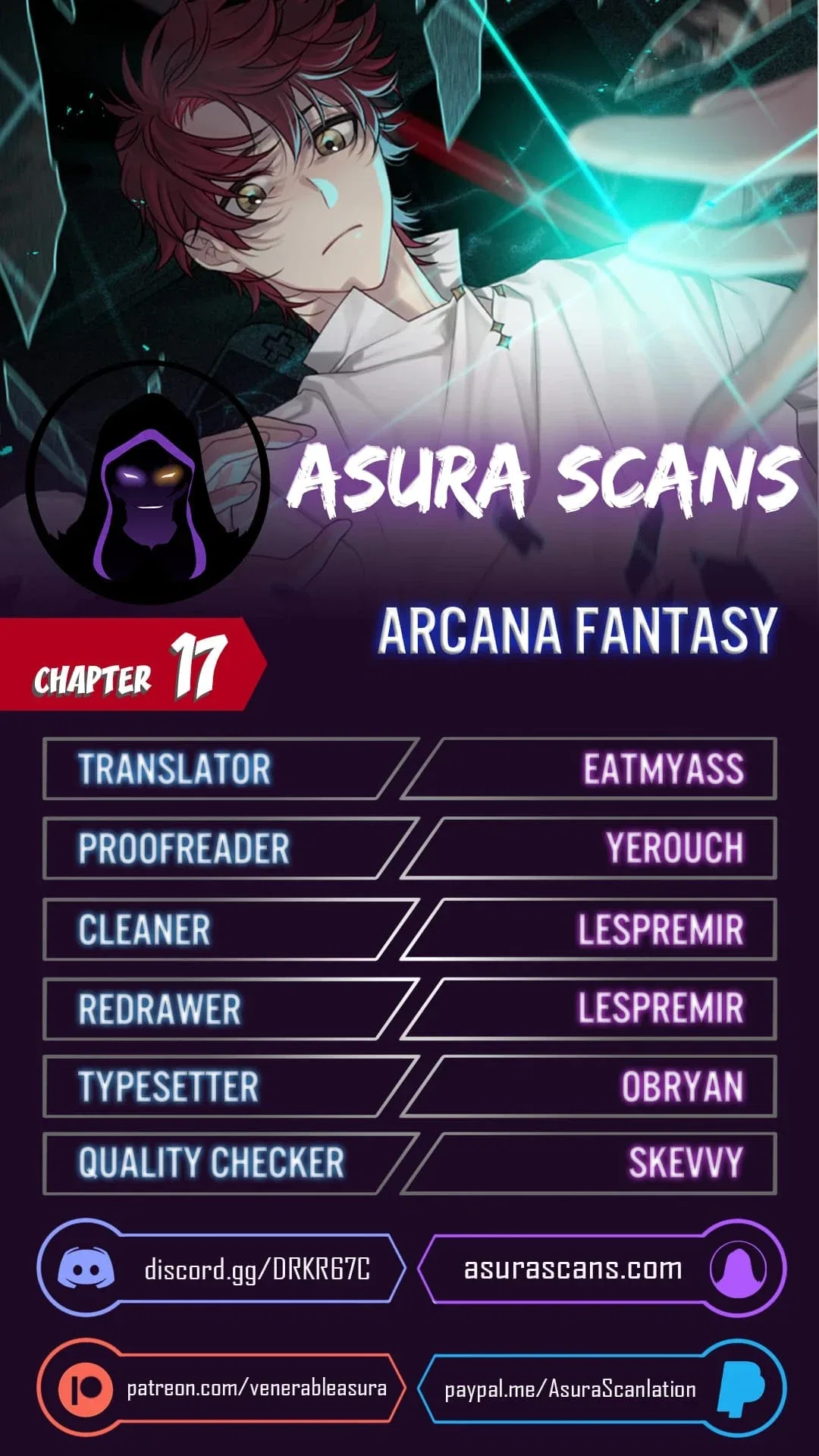 Arcana Fantasy Chapter 17 – Page 1