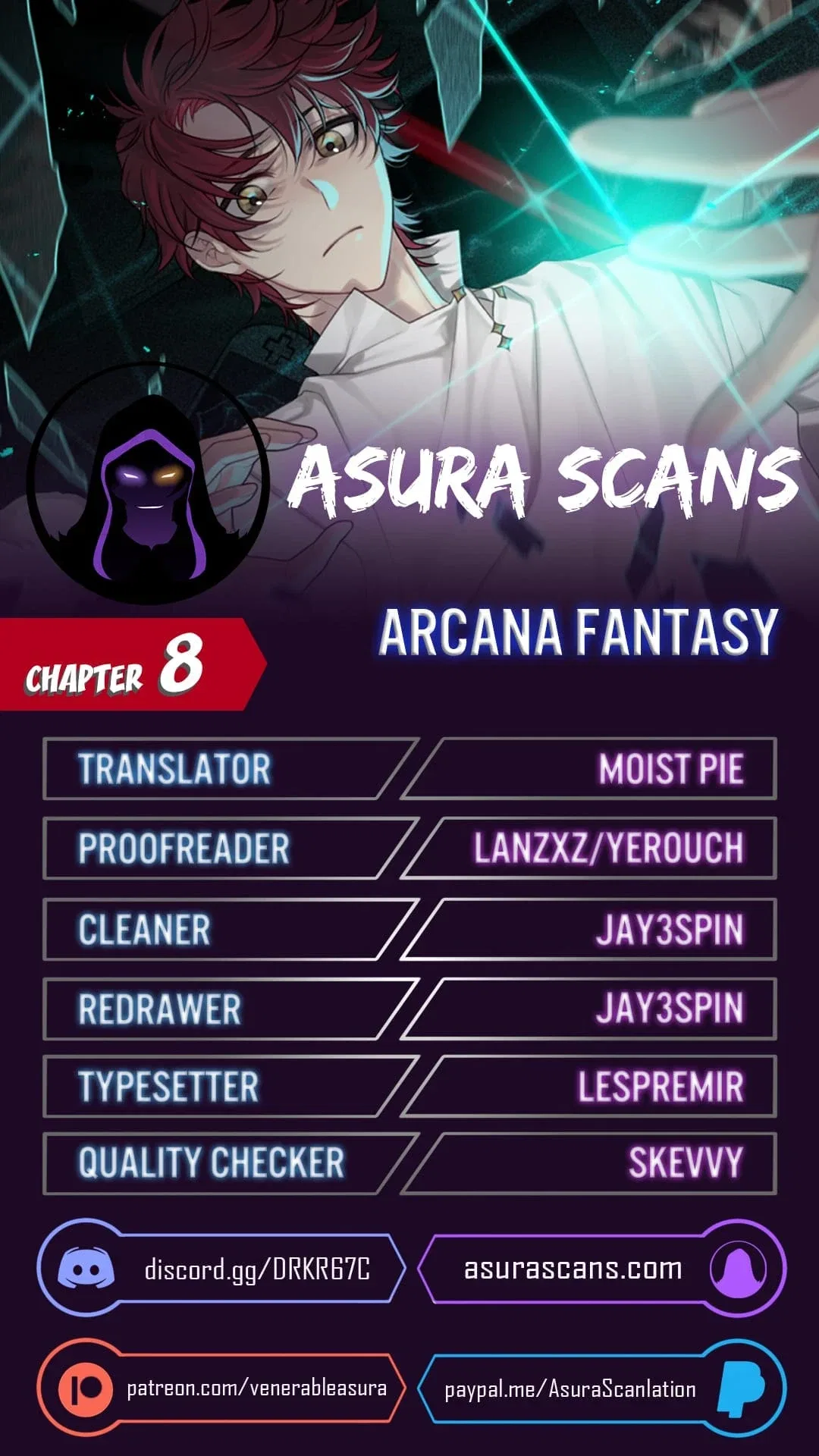 Arcana Fantasy Chapter 8 – Page 1