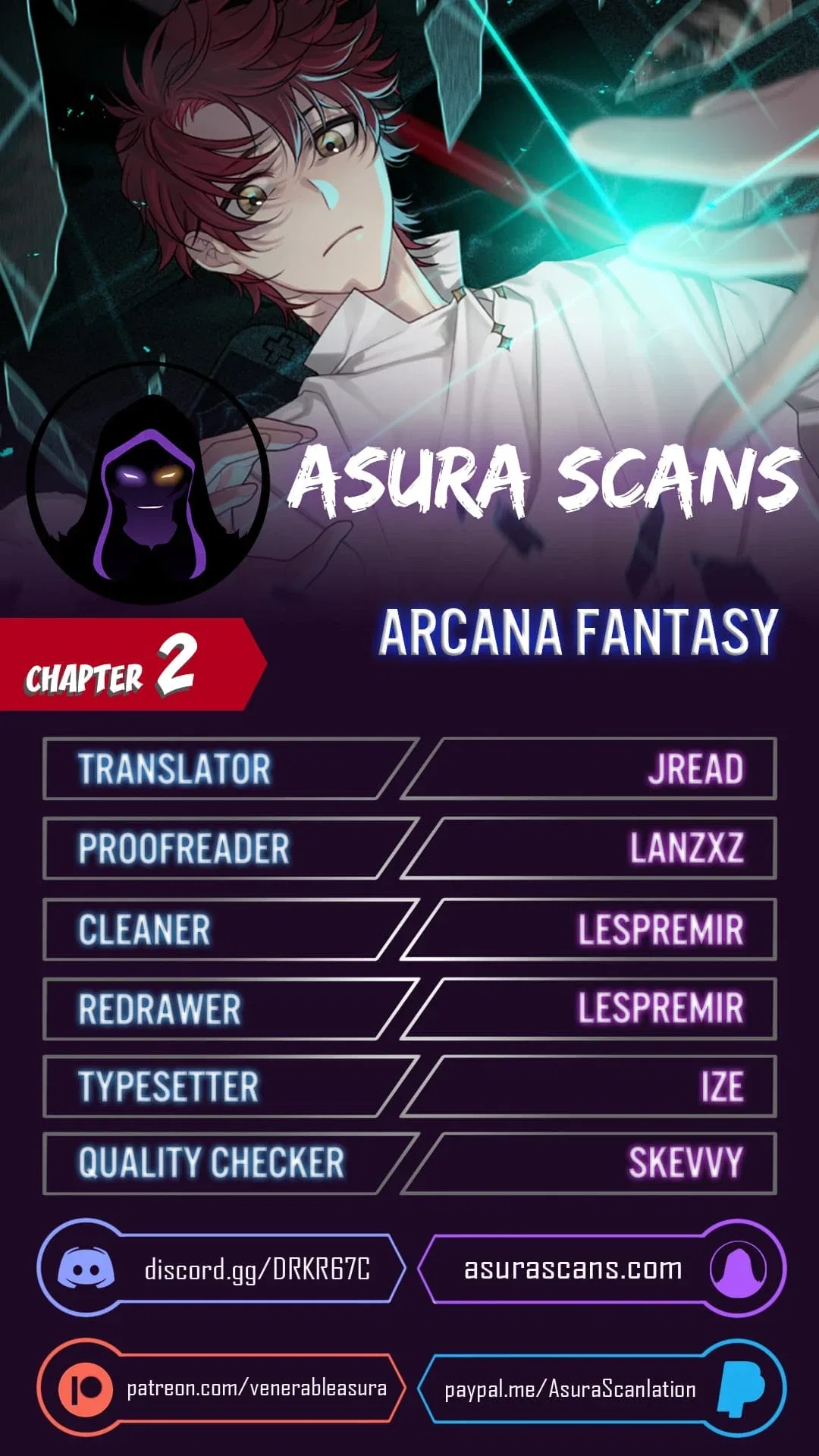 Arcana Fantasy Chapter 2 – Page 1