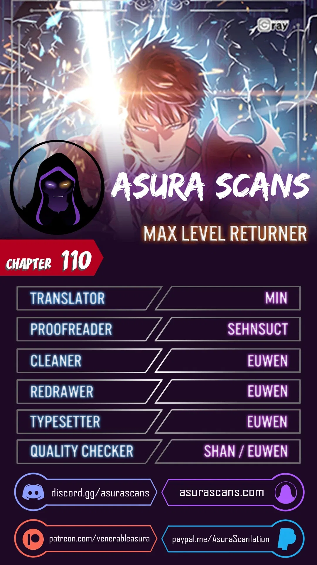 Max Level Returner Chapter 110 – Page 1