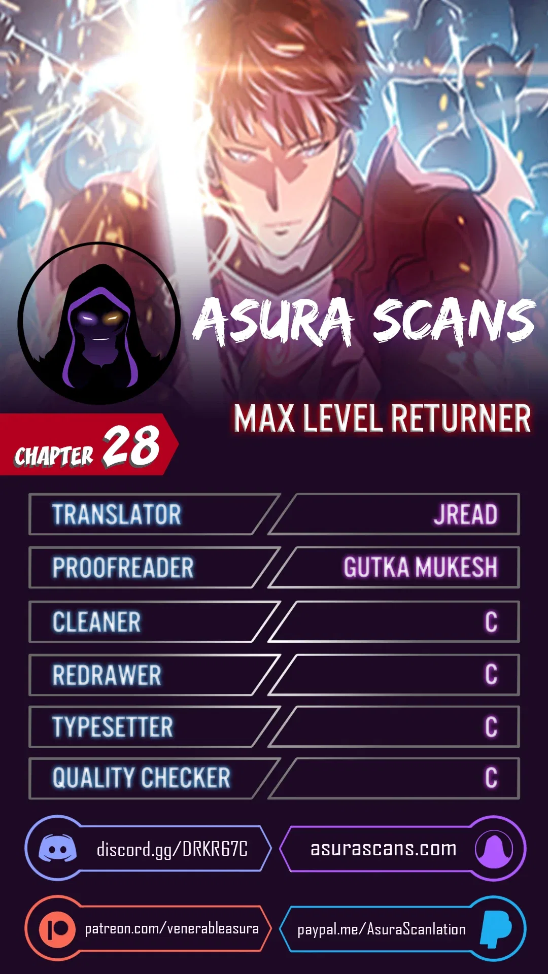 Max Level Returner Chapter 28 – Page 1