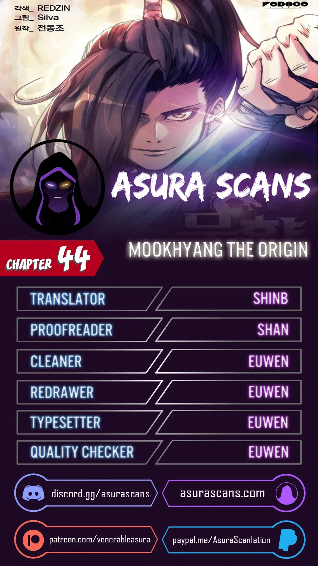 Mookhyang The Origin Chapter 44 – Page 1