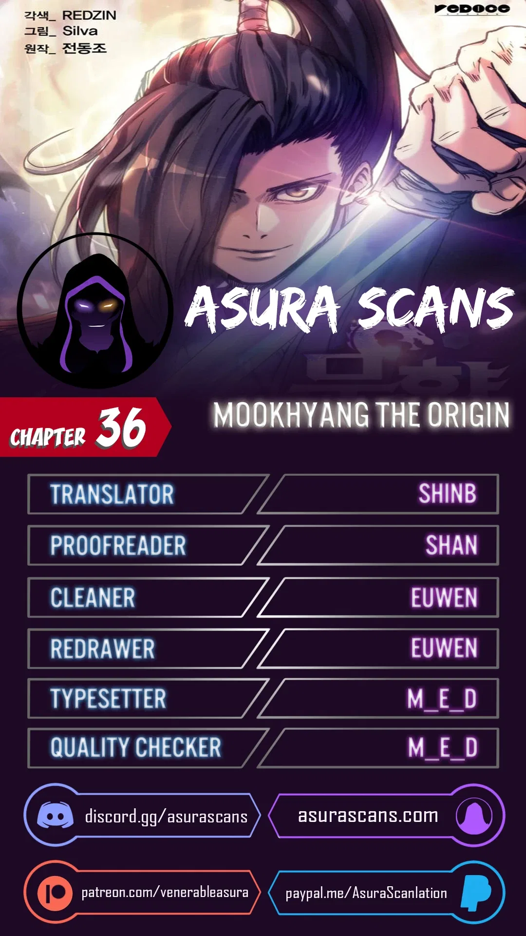 Mookhyang The Origin Chapter 36 – Page 1