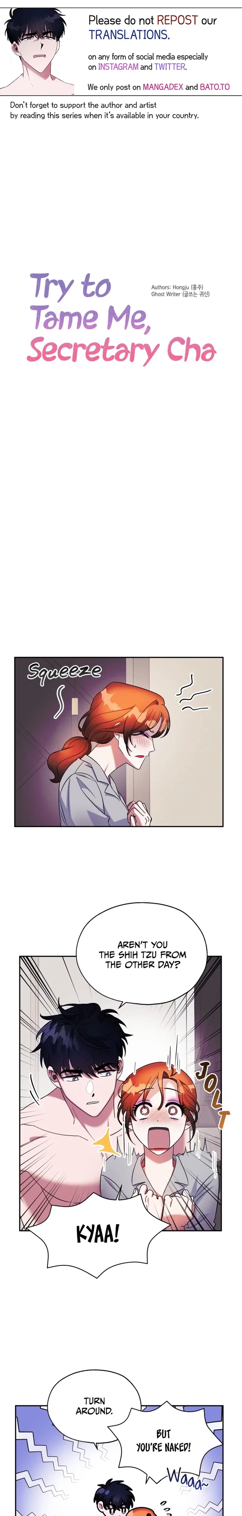 Try To Tame Me, Secretary Cha Chapter 3 – Page 2