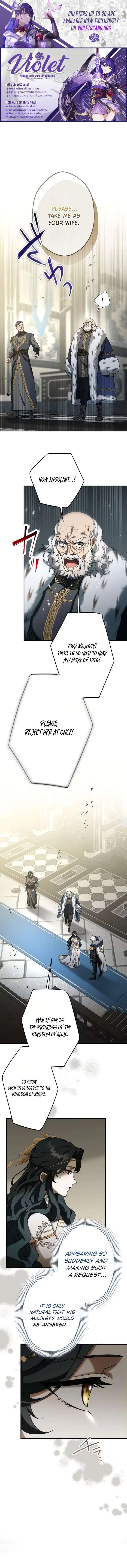 The Bloodthirsty Bride Devours the King Chapter 3 – Page 1