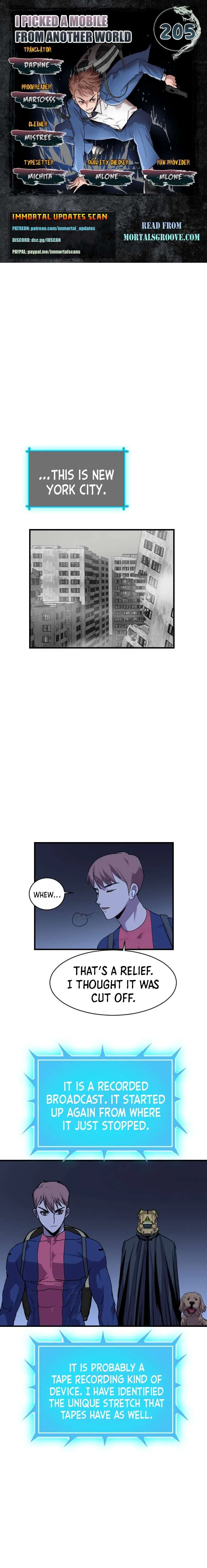 I Picked a Mobile From Another World Chapter 205 – Page 1