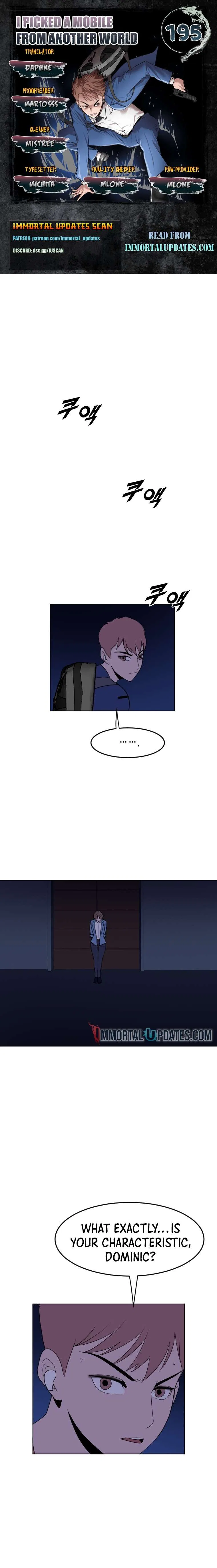 I Picked a Mobile From Another World Chapter 195 – Page 1