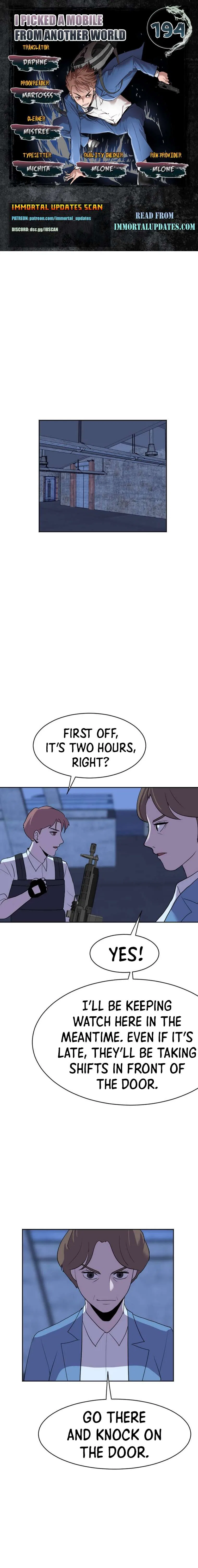 I Picked a Mobile From Another World Chapter 194 – Page 1