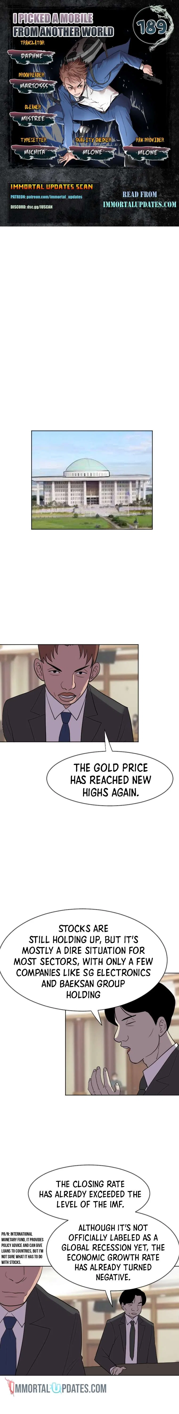 I Picked a Mobile From Another World Chapter 189 – Page 1