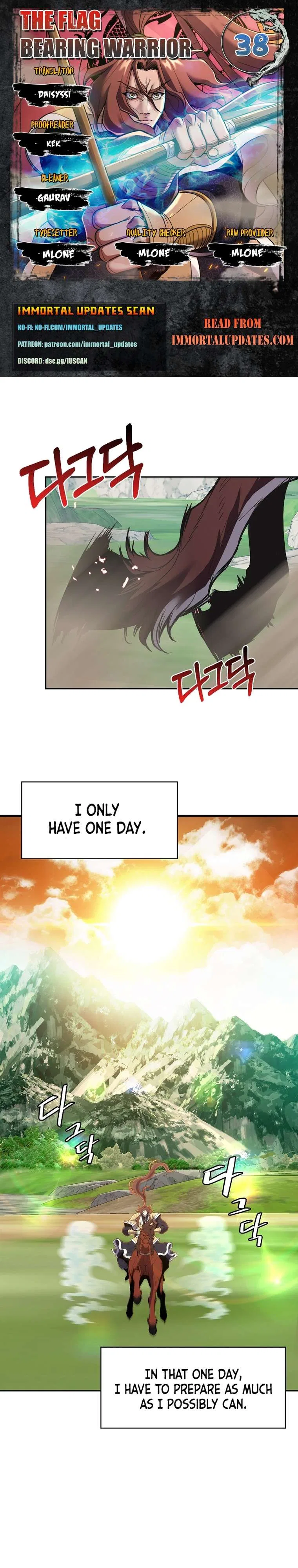 The Flag Bearer Warrior Chapter 38 – Page 1