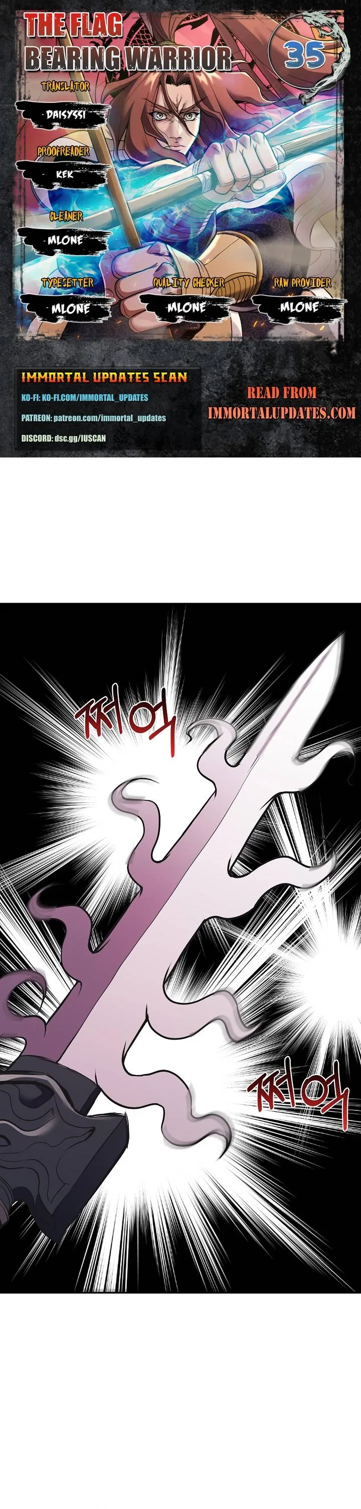The Flag Bearer Warrior Chapter 35 – Page 1