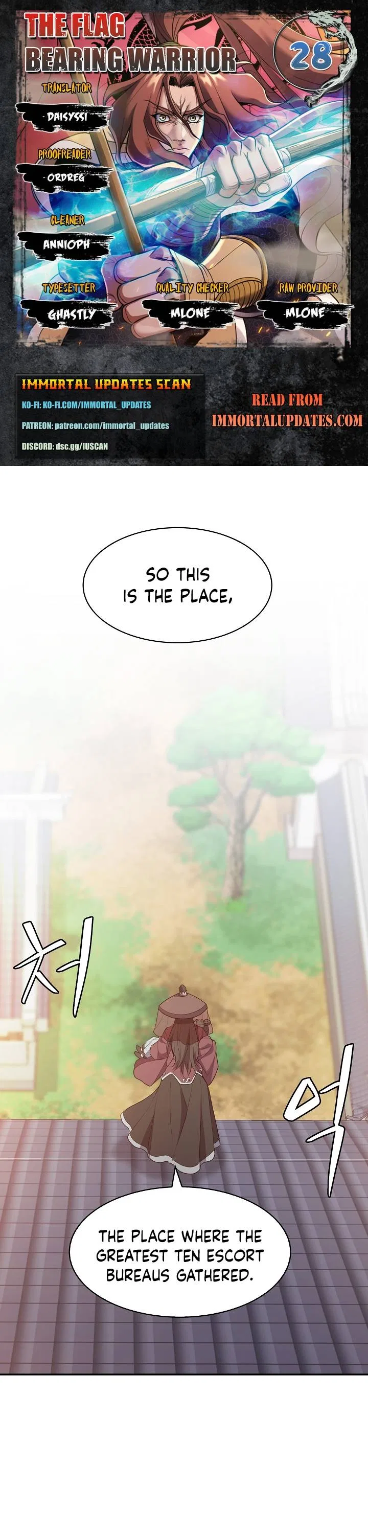 The Flag Bearer Warrior Chapter 28 – Page 1