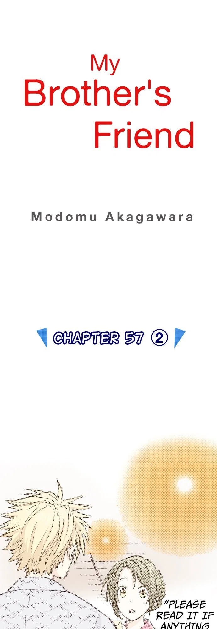 My Brother’s Friend Chapter 165 – Page 1