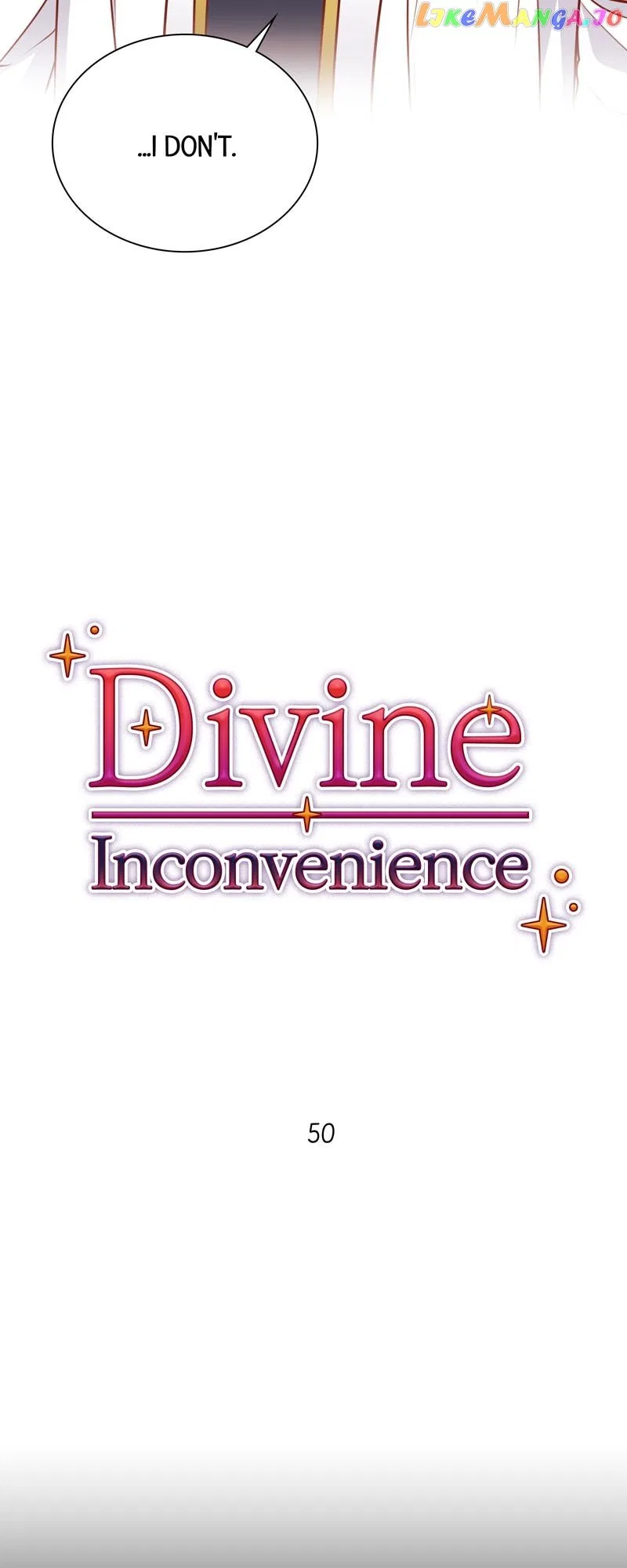 Divine Inconvenience Chapter 50 – Page 4