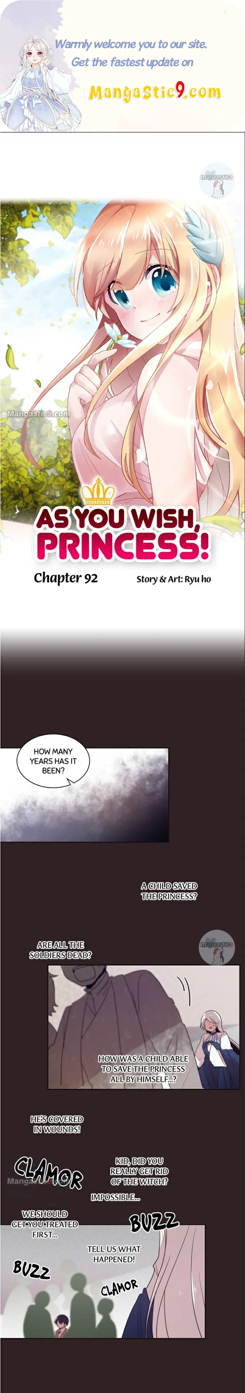Whatever the Princess Desires! Chapter 92 – Page 1