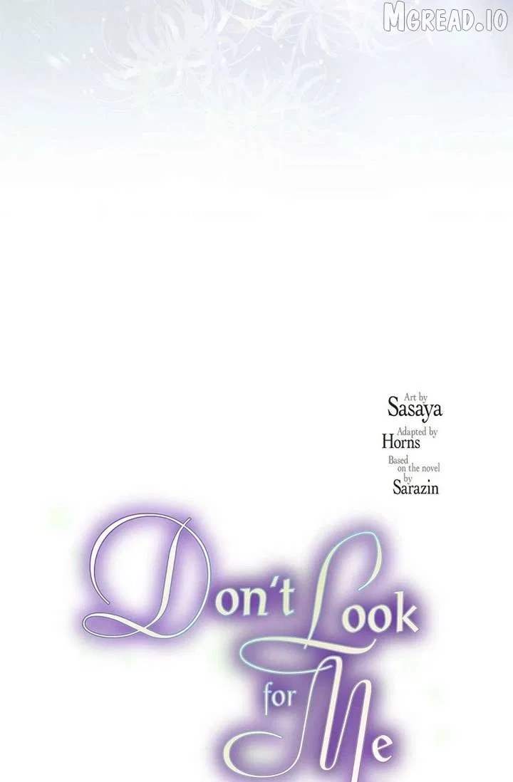Don’t Look For Me Chapter 63 – Page 25