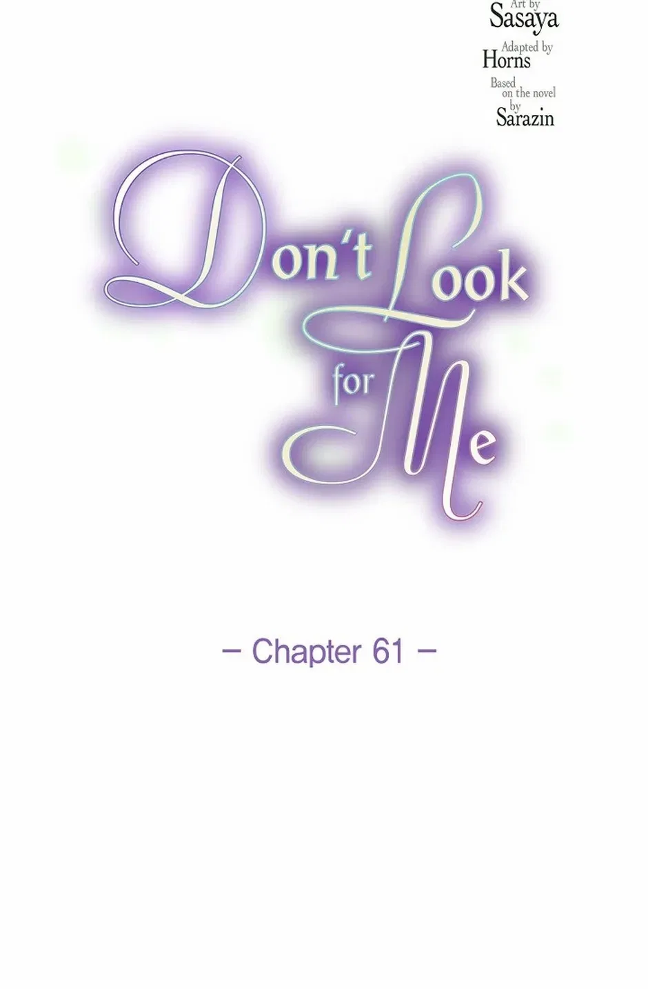 Don’t Look For Me Chapter 61 – Page 29