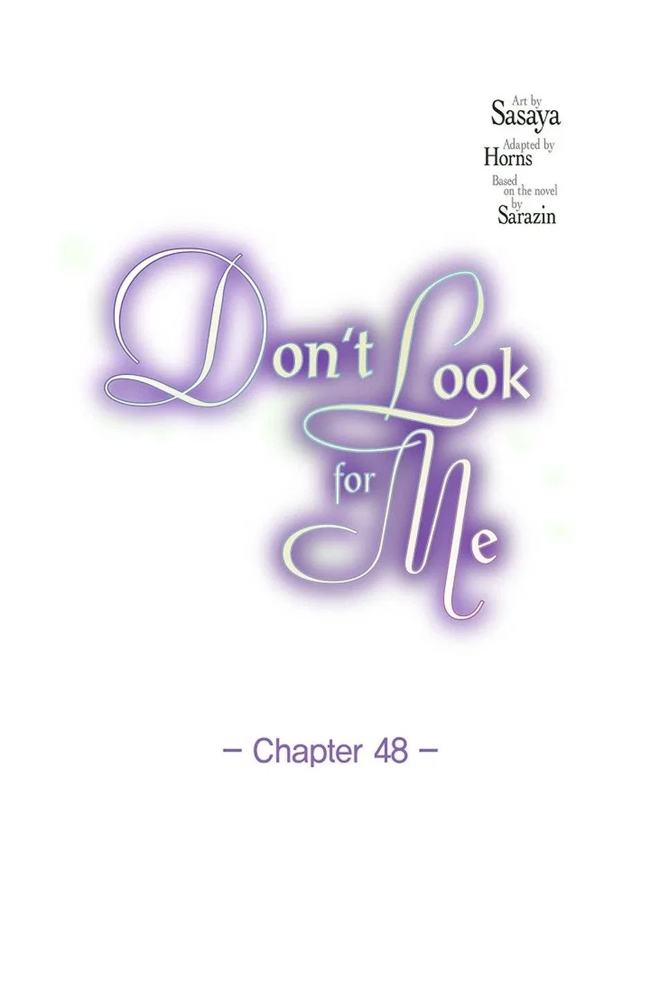 Don’t Look For Me Chapter 48 – Page 38